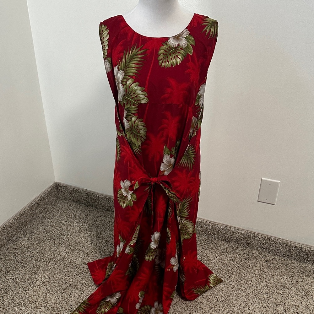 🪼 Rima Swim Tie Side Maxi Dress